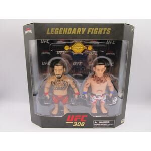 UFC 308 Max Holloway vs Ilia Topuria Legendary Fights Octagon Fighters 2 Pack